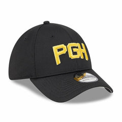 Pittsburgh Pirates City Connect Batting Practice 39THIRTY Flex Hat Black | New Era