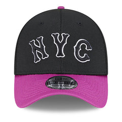 New York Mets City Connect Batting Practice 39THIRTY Flex Hat Charcoal/Purple | New Era