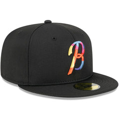Baltimore Orioles City Connect Batting Practice 59FIFTY Fitted Hat Black | New Era