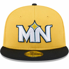 Minnesota Twins City Connect Batting Practice 59FIFTY Fitted Hat Yellow/Black | New Era