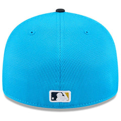 Philadelphia Phillies City Connect Batting Practice Low Profile 59FIFTY Fitted Hat Neptune Blue/Navy | New Era
