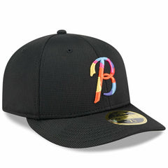 Baltimore Orioles City Connect Batting Practice Low Profile 59FIFTY Fitted Hat Black | New Era