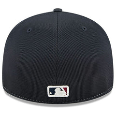 Cleveland Guardians City Connect Batting Practice Low Profile 59FIFTY Fitted Hat Navy/White | New Era