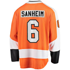 Travis Sanheim Philadelphia Flyers Fanatics Breakaway Jersey Orange