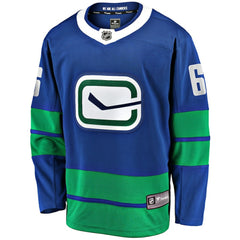 Brock Boeser Vancouver Canucks Fanatics Breakaway Jersey Blue