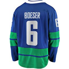 Brock Boeser Vancouver Canucks Fanatics Breakaway Jersey Blue