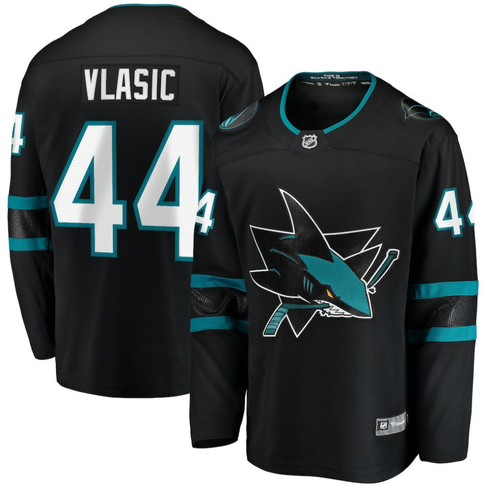 Marc-Edouard Vlasic San Jose Sharks Fanatics Breakaway Jersey Black