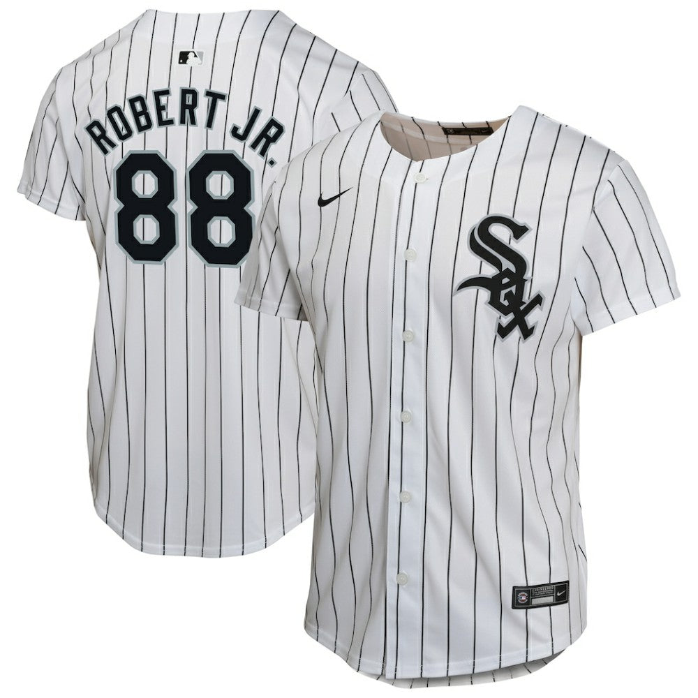 Luis Robert Jr. Chicago White Sox Youth Home Player Game Jersey - White