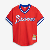 Dale Murphy Atlanta Braves Cooperstown Collection Mesh Batting Practice Jersey? - Red