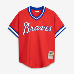 Dale Murphy Atlanta Braves Cooperstown Collection Mesh Batting Practice Jersey? - Red