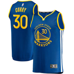 Stephen Curry Golden State Warriors Fast Break Replica Jersey sale - Icon Editi- Royal