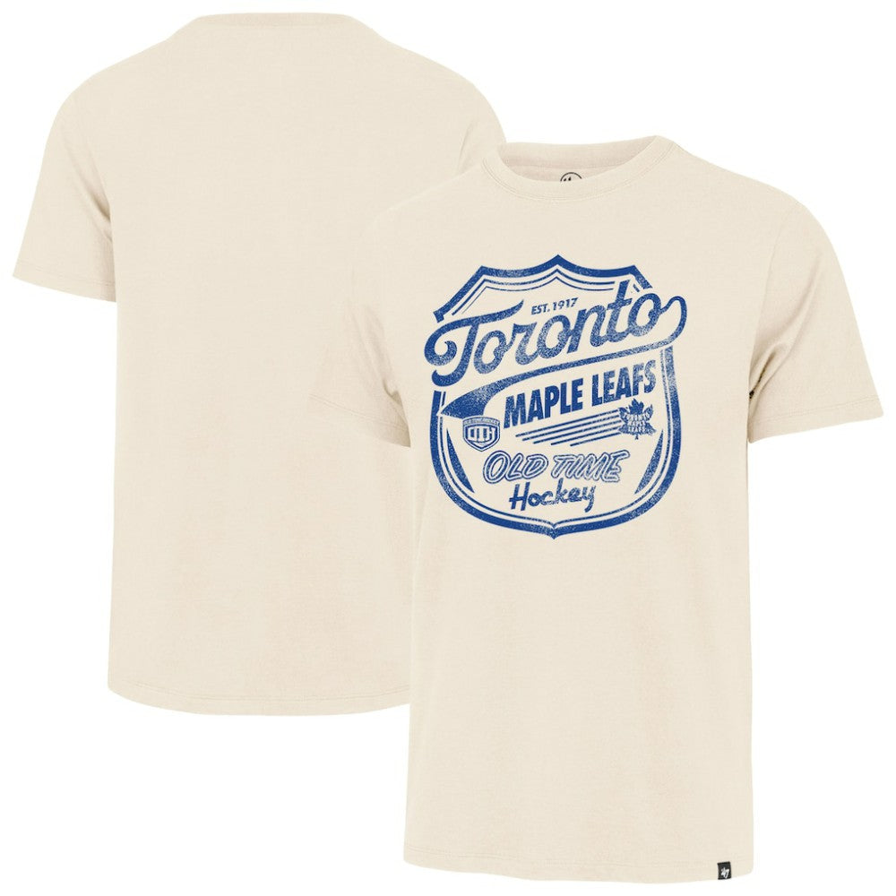 Toronto Maple Leafs '47 Poke Check Franklin T-Shirt Cream