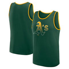 Athletics Logo Athletic Unmatched Success Tank Top Green