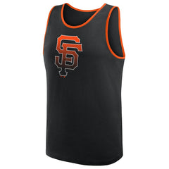 San Francisco Giants Logo Athletic Unmatched Success Tank Top Black