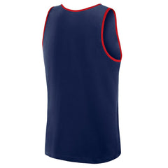 Atlanta Braves Logo Athletic Unmatched Success Tank Top Navy