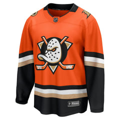 Anaheim Ducks Fanatics Home Breakaway Jersey Orange