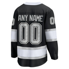 Los Angeles Kings Fanatics Home Breakaway Custom Jersey Black
