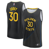 Stephen Curry Golden State Warriors Youth Fast Break Replica Player Jersey sale - Statement Editi- Black