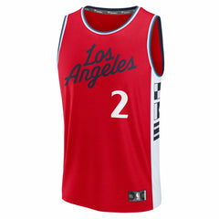 Kawhi Leonard LA Clippers Youth Fast Break Replica Player Jersey - Statement Edition - Red