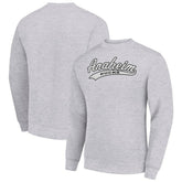 Anaheim Ducks Starter Tailsweep City Pullover Sweatshirt Heather Gray