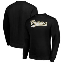 Vegas Golden Knights Starter Tailsweep City Pullover Sweatshirt Black