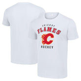 Calgary Flames Starter Logo T-Shirt White