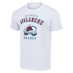 Colorado Avalanche Starter Logo T-Shirt White