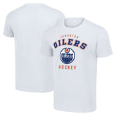 Edmonton Oilers Starter Logo T-Shirt White