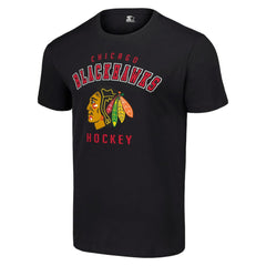 Chicago Blackhawks Starter Logo T-Shirt Black