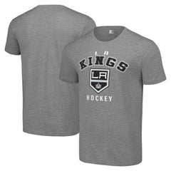 Los Angeles Kings Starter Logo T-Shirt Heather Gray