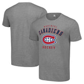 Montreal Canadiens Starter Logo T-Shirt Heather Gray