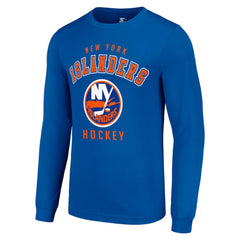 New York Islanders Starter Logo Long Sleeve T-Shirt Royal