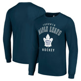 Toronto Maple Leafs Starter Logo Long Sleeve T-Shirt Navy