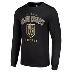 Vegas Golden Knights Starter Logo Long Sleeve T-Shirt Black