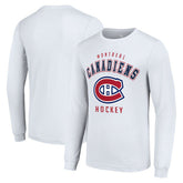 Montreal Canadiens Starter Logo Long Sleeve T-Shirt White