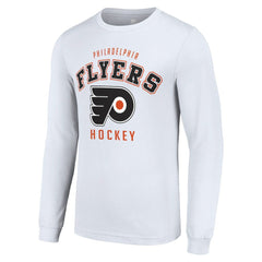 Philadelphia Flyers Starter Logo Long Sleeve T-Shirt White