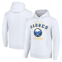 Buffalo Sabres Starter Logo Pullover Hoodie White
