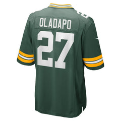 Kitan Oladapo Green Bay Packers Game Jersey - Green