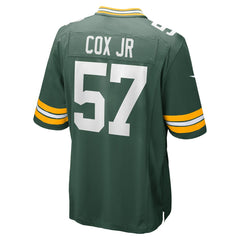 Brenton Cox Jr. Green Bay Packers Game Jersey - Green
