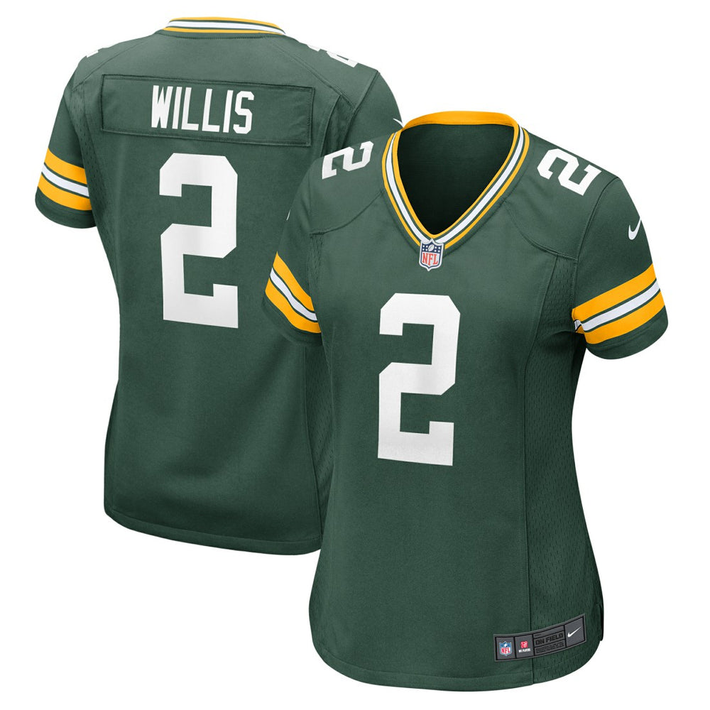 Malik Willis Green Bay Packers Women's Game Jersey - Green