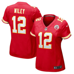 Jared Wiley Kansas City Chiefs Women's Game Jersey - Red