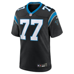 Yosh Nijman Carolina Panthers Game Jersey - Black