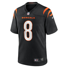 Ryan Rehkow Cincinnati Bengals Game Jersey - Black