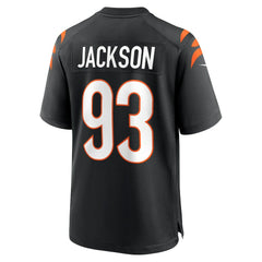 McKinnley Jackson Cincinnati Bengals Game Jersey - Black