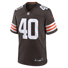 Nathaniel Watson Cleveland Browns Team Game Jersey - Brown