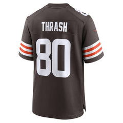 Jamari Thrash Cleveland Browns Team Game Jersey - Brown