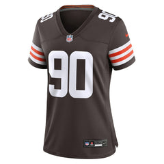 Maurice Hurst II Cleveland Browns Women's Game Jersey - Brown