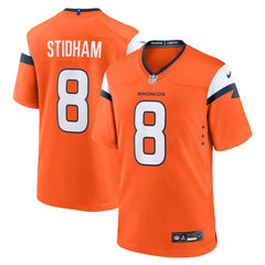 Jarrett Stidham Denver Broncos Team Game Jersey - Orange