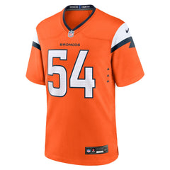 Alex Forsyth Denver Broncos Team Game Jersey - Orange