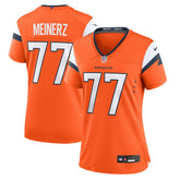Quinn Meinerz Denver Broncos Women's Team Game Jersey - Orange